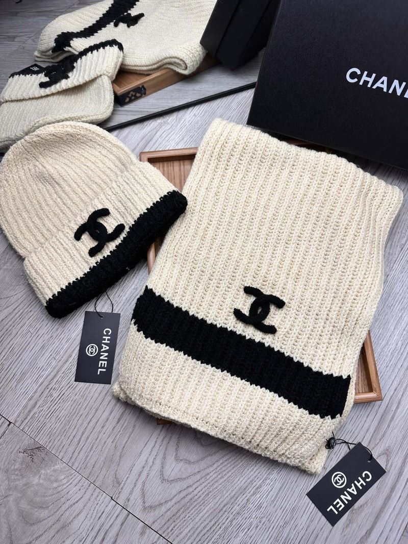 Chanel Caps Scarfs